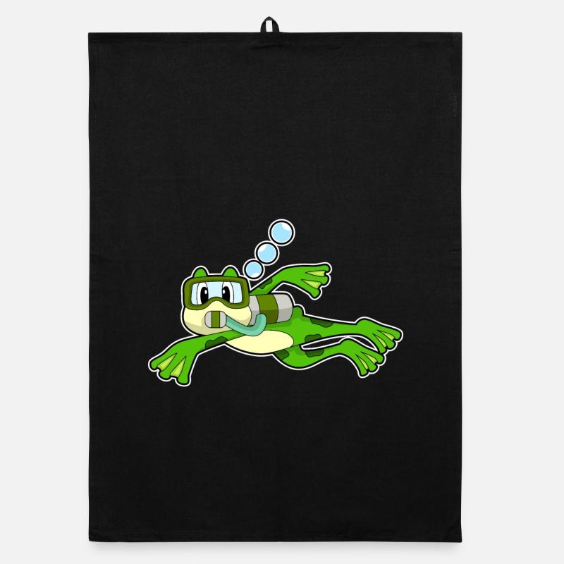 Bouteille d’oxygène Frog Diver Torchon bio