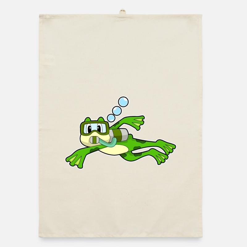 Bouteille d’oxygène Frog Diver Torchon bio