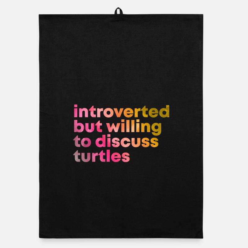 Turtle Organic dish towel