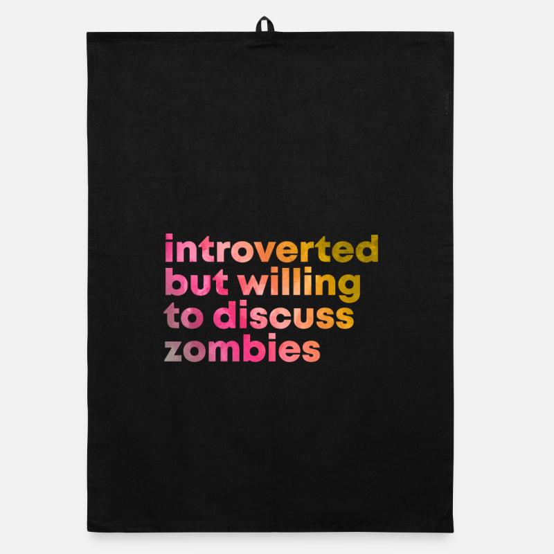 Zombie Zombie Organic dish towel