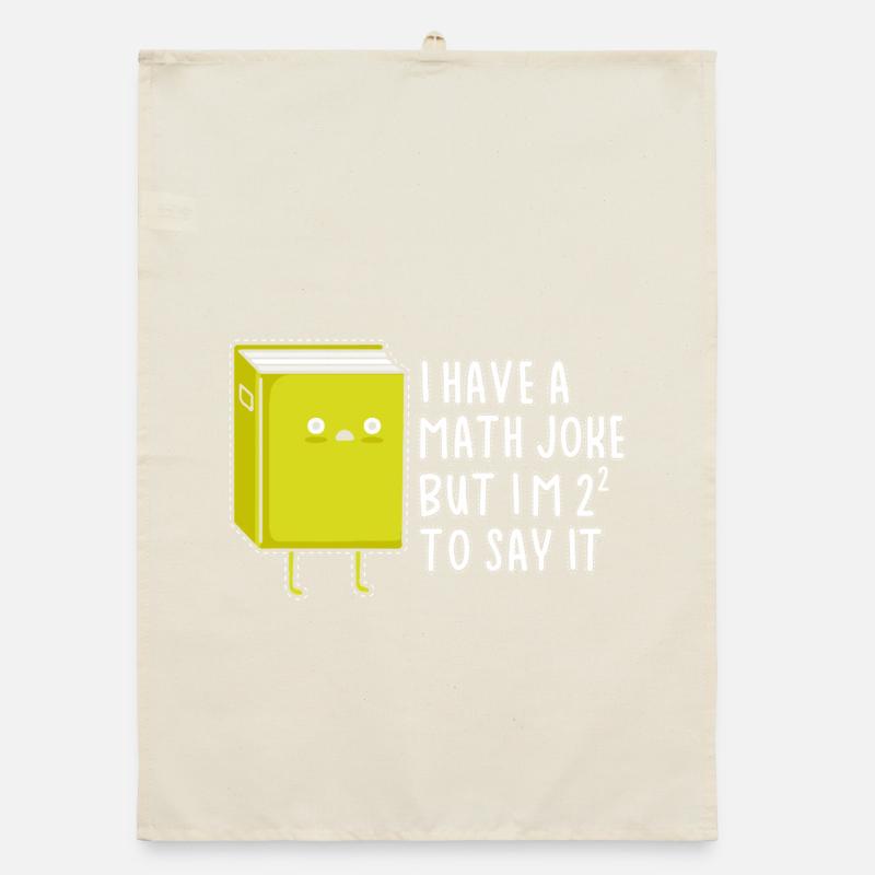 Mathe Nerd Studenten Uni Professor Mathematik Organic Geschirrtuch