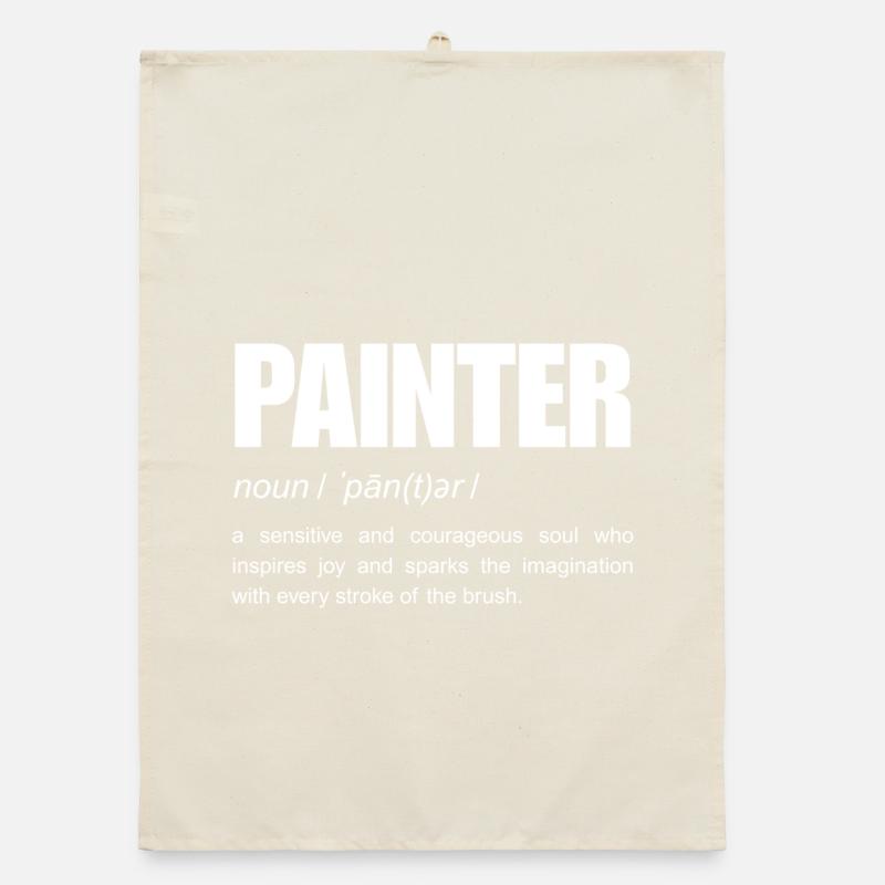 Painter funny noun definition Organic dish towel