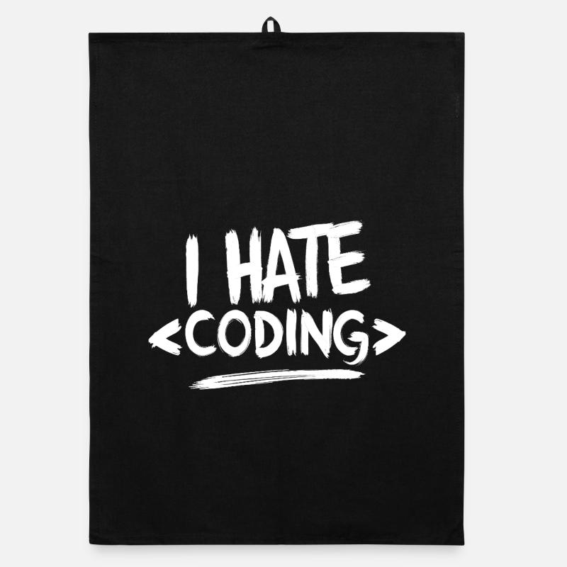 Ich hasse das Programmieren von Computer-Web-Programmierern Organic Geschirrtuch