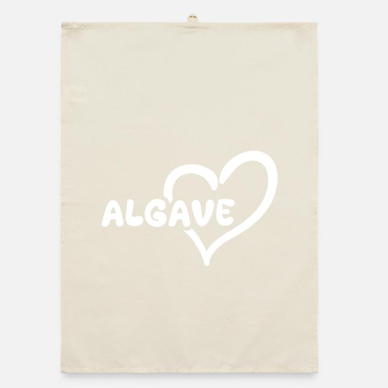 Urlaub Algave Organic Geschirrtuch