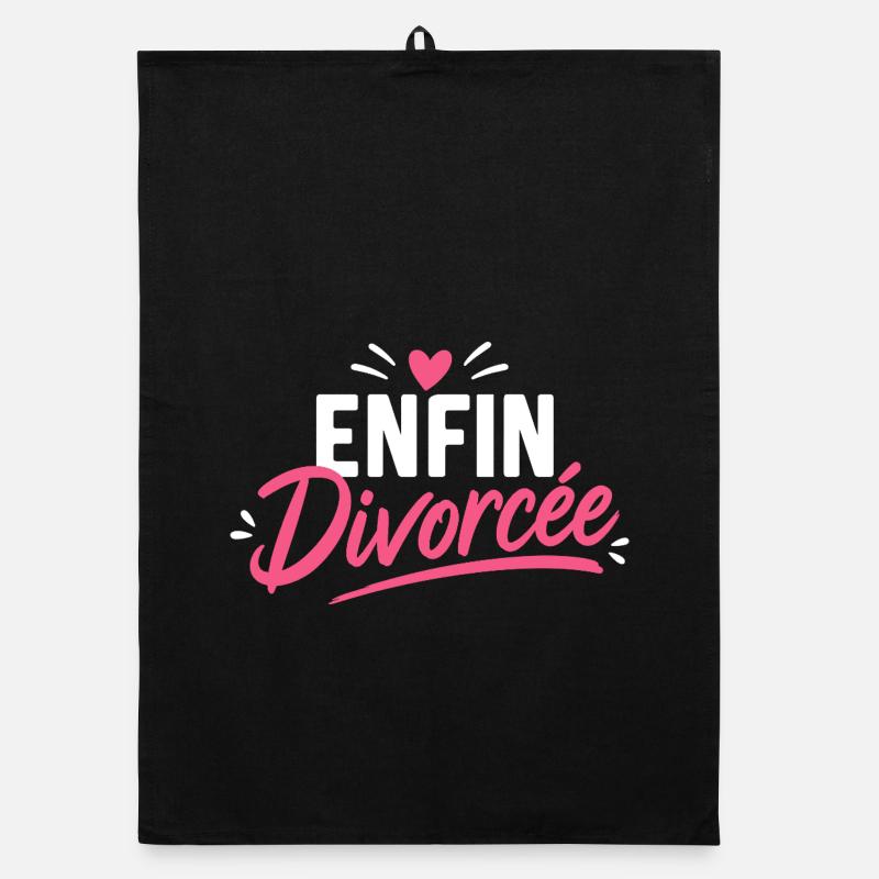 Enfin Divorcée  Torchon bio
