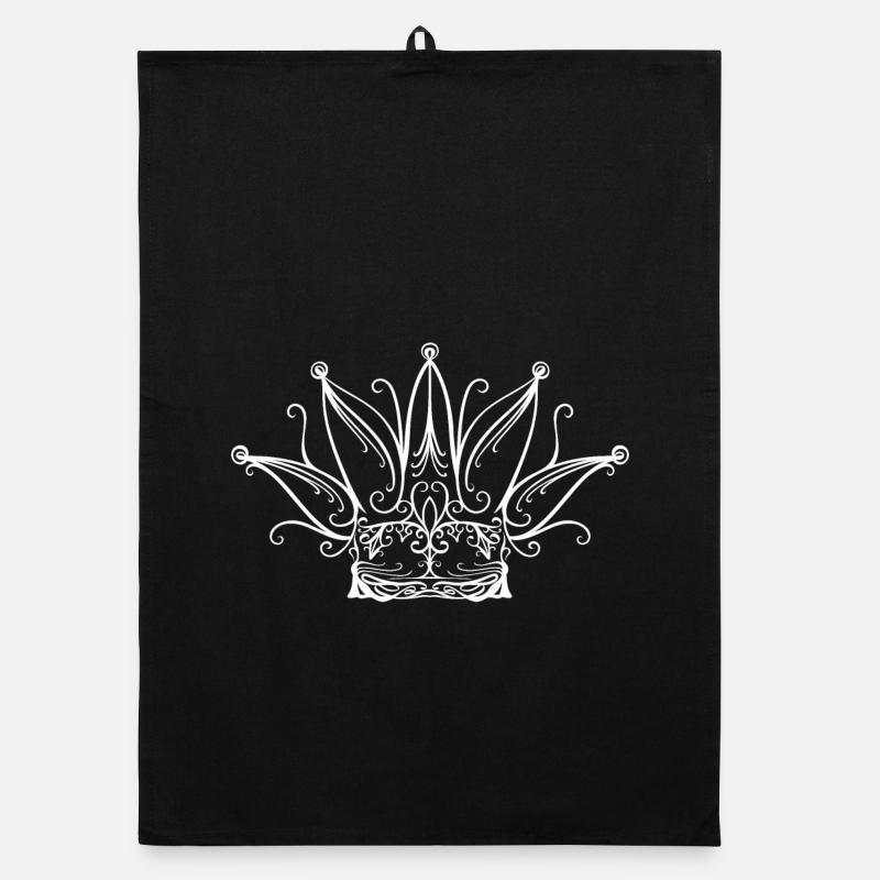 Fool's Cap Carnival Carnival Crown Organic dish towel