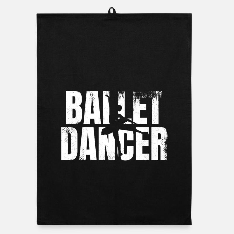 Drôle de danseuse de ballet Torchon bio
