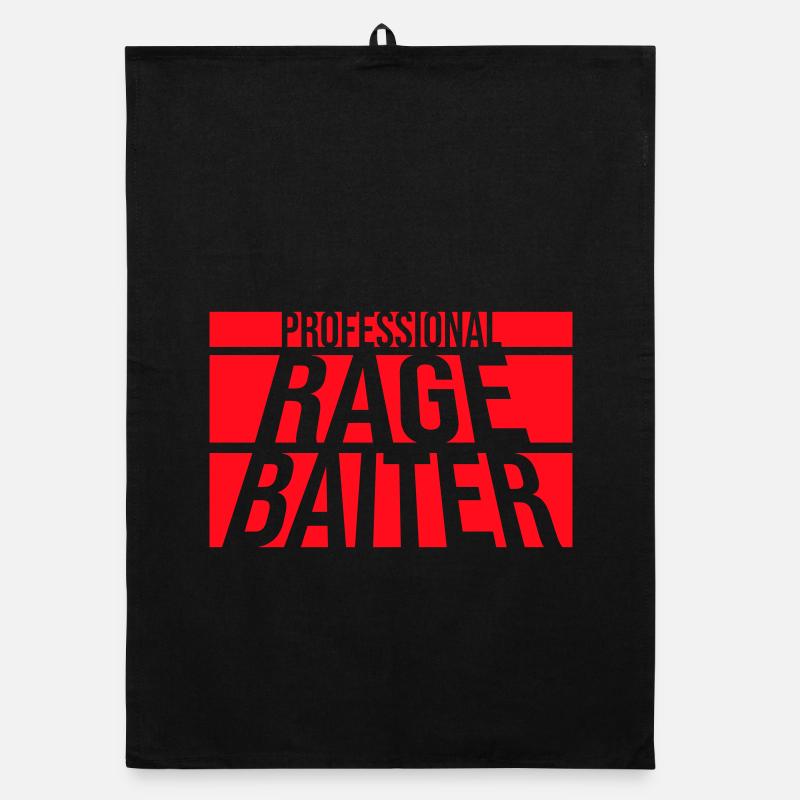 Professionnel Rage Baiter Troll Attention Fun Torchon bio