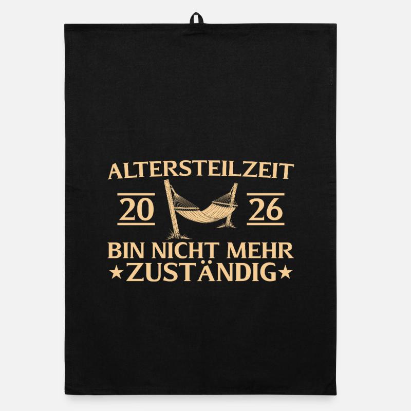 Partial retirement 2026 farewell gift early retirement Organic dish towel