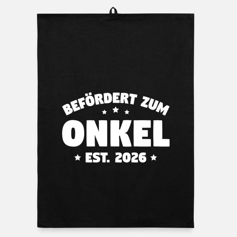 Promu Oncle 2026 – Idée de cadeau Oncle Torchon bio