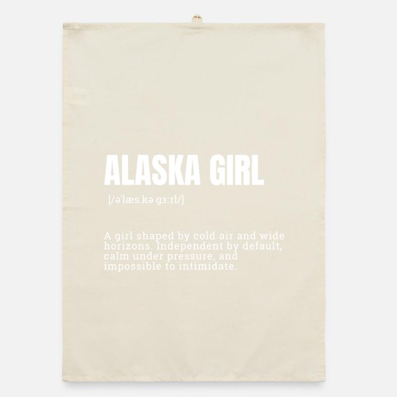 Typographie d’AlaskaGirl Bold Torchon bio