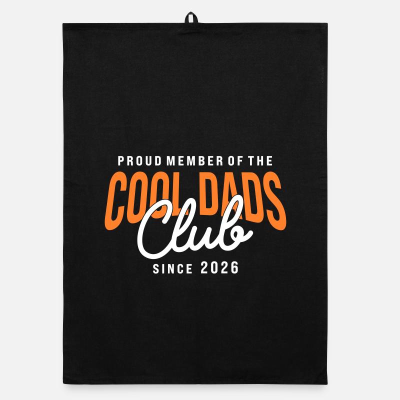 Cool Dads Club Member since 2026 Papa Geschenk Organic Geschirrtuch