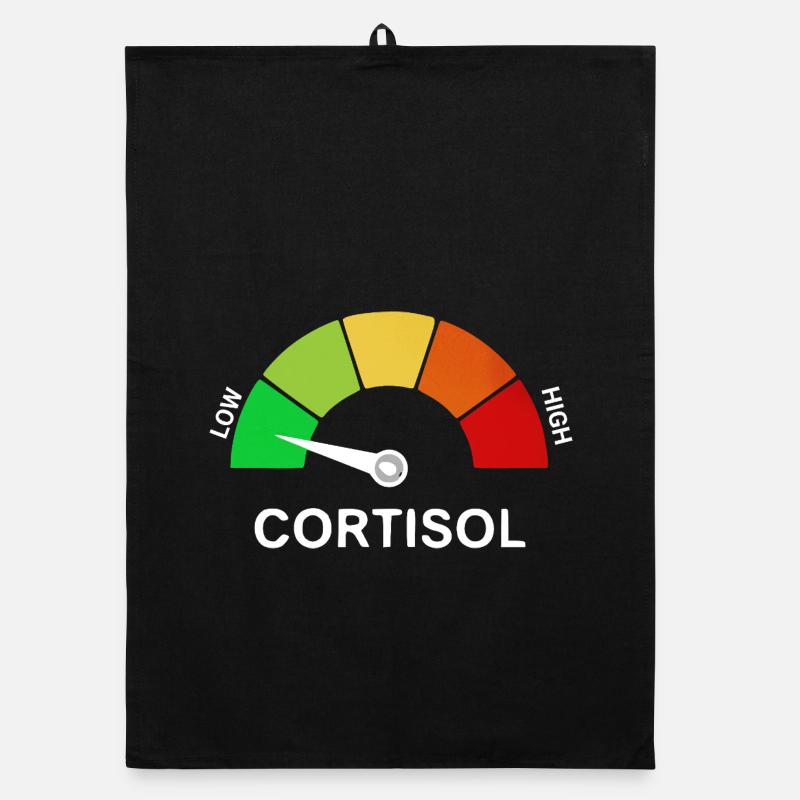 Échelle de cortisol bas Torchon bio
