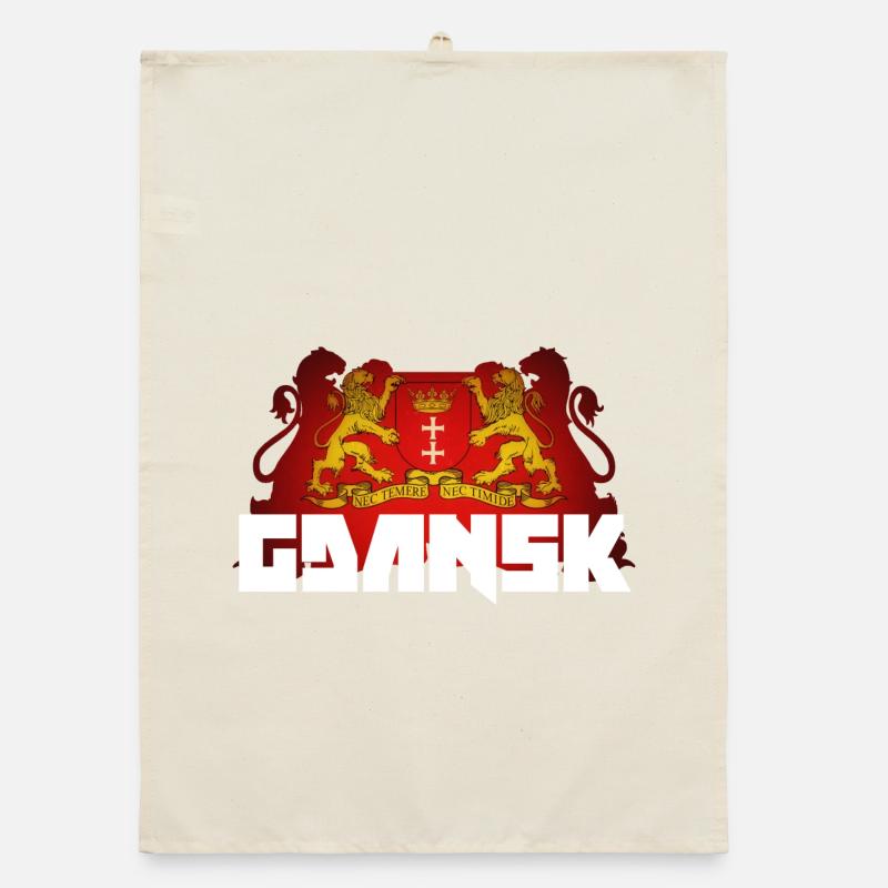 Danzig - Polen Organic Geschirrtuch