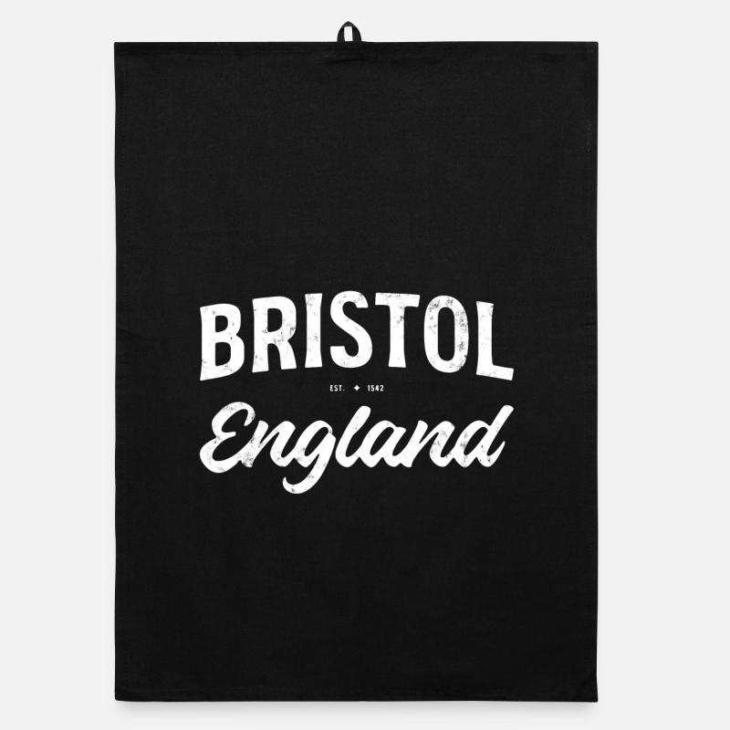 Fons baptismaux vintage de Bristol, Angleterre Torchon bio