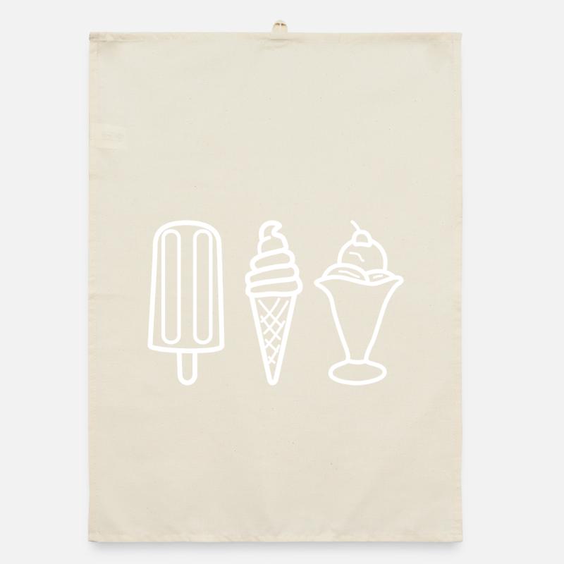 Saveur de crème glacée Torchon bio