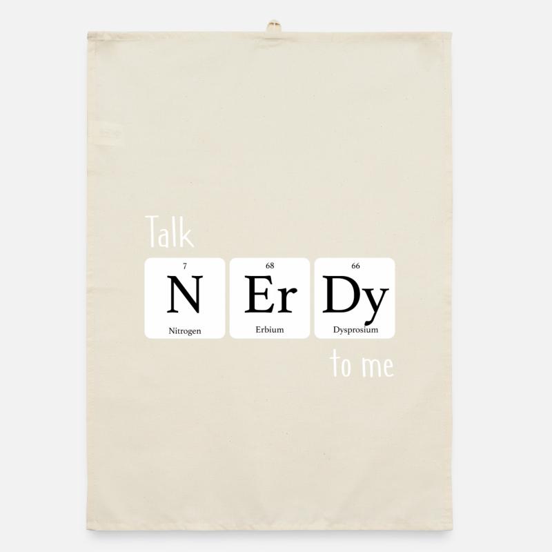 Elements Talk nerd pour moi Torchon bio