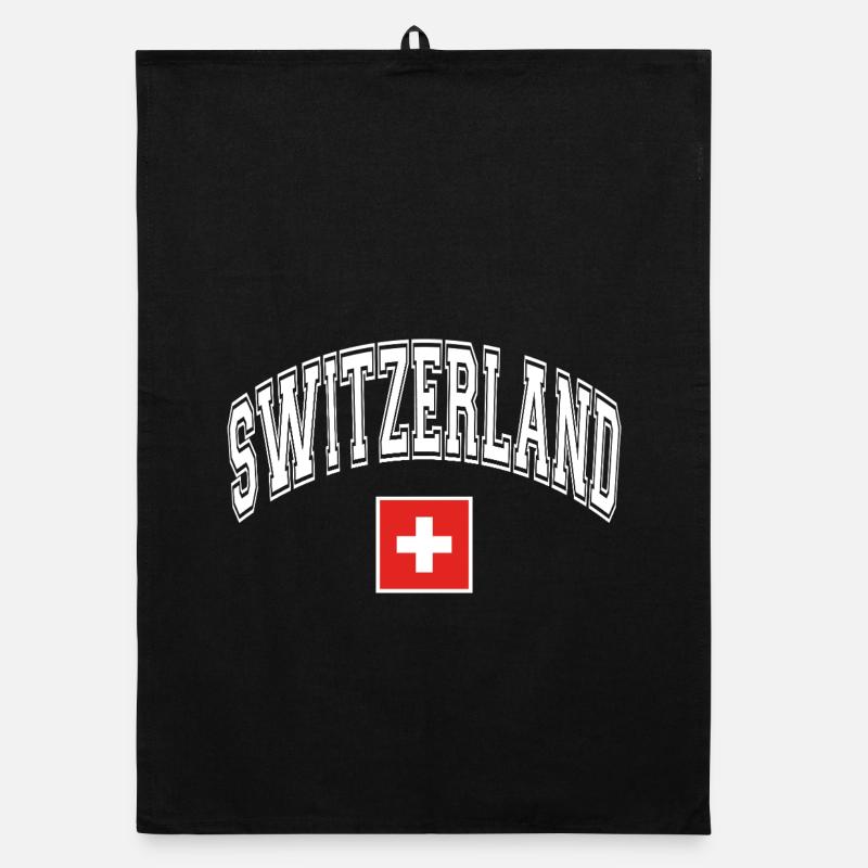 Drapeau de la Suisse Torchon bio