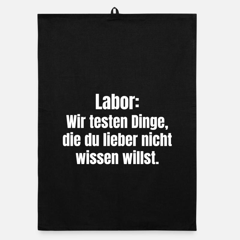 Labor: Wir testen Dinge die du nicht willst Organic Geschirrtuch