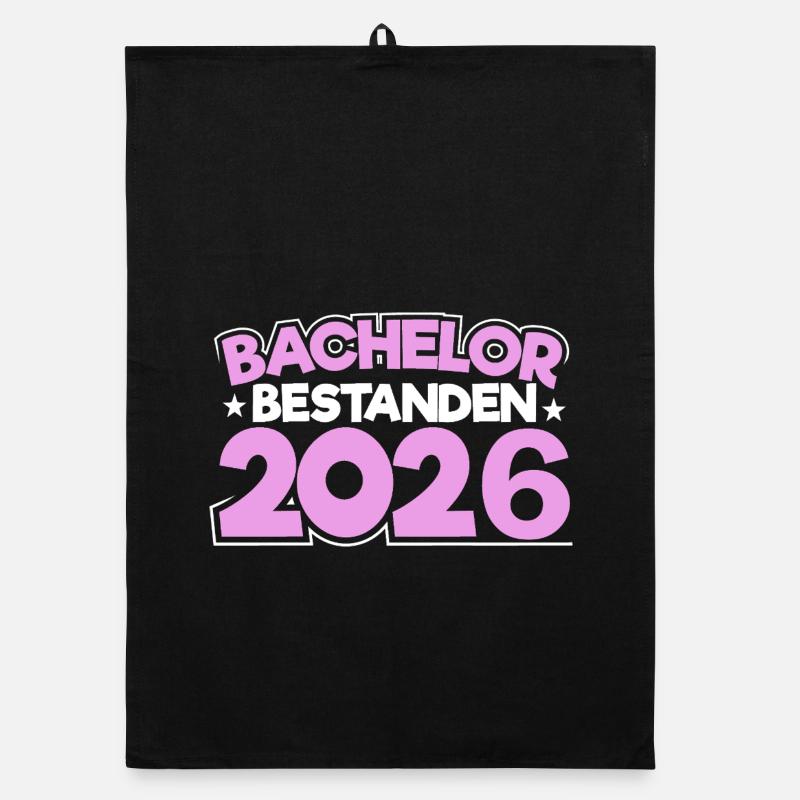 Bachelor 2026 Graduation Graduation Organic dish towel
