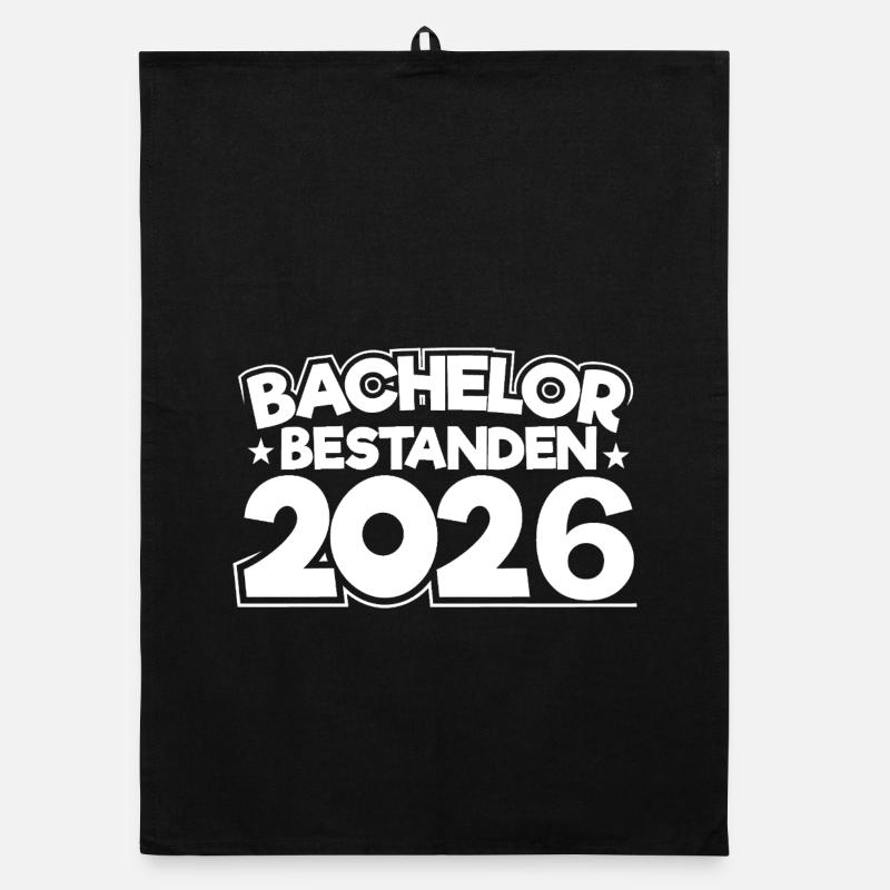 Bachelor 2026 Graduation Graduation Organic dish towel