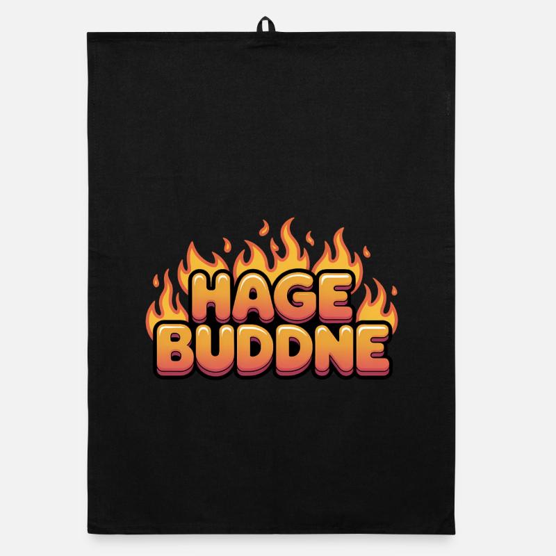 Hagebuddne - Funny Deutsche Memes Torchon bio