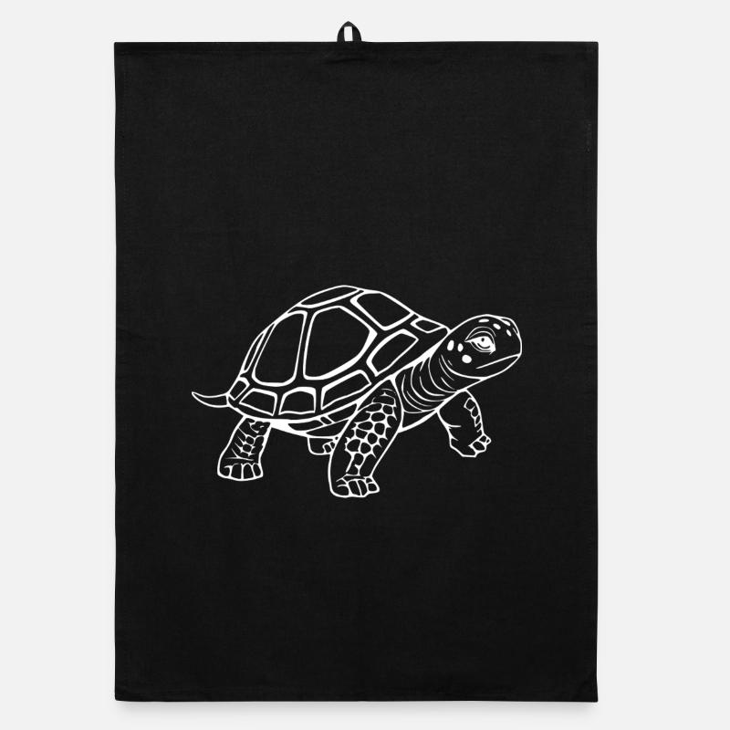 Turtle Turtles Organic dish towel