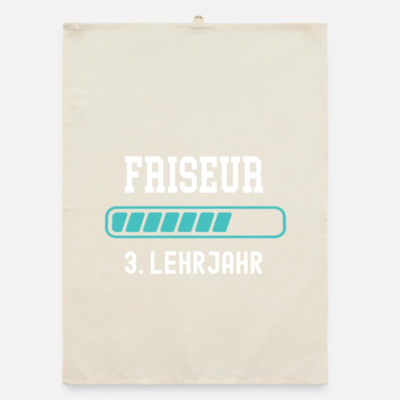 Formation de coiffeur, 3e année d’apprentissage Torchon bio