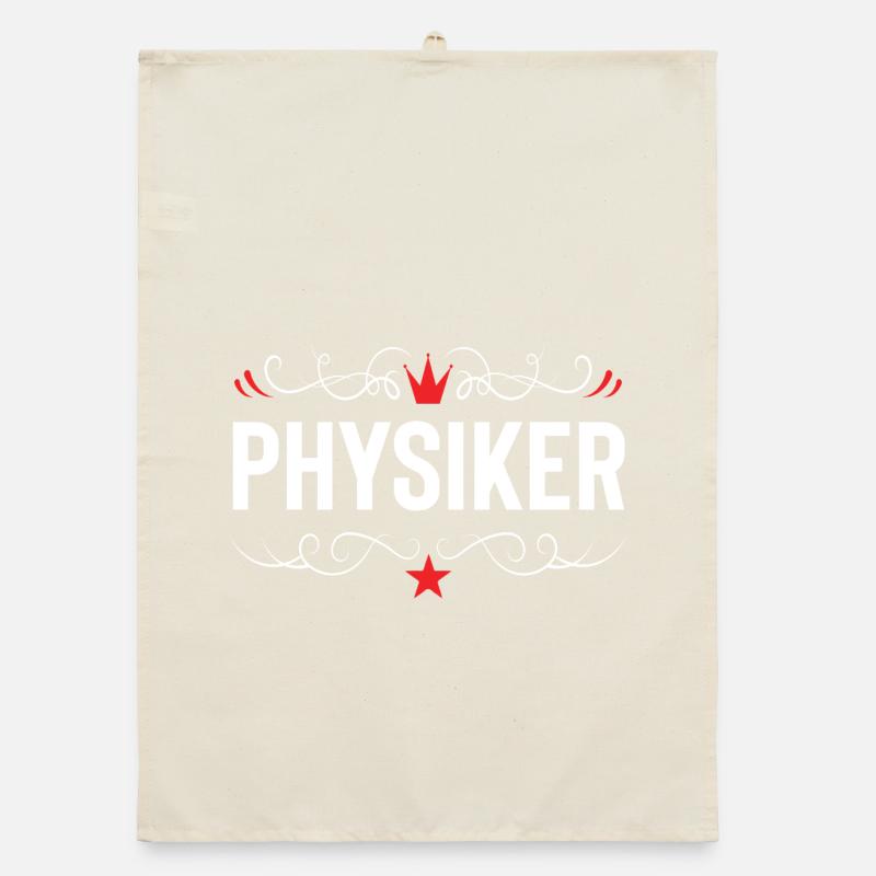 Physiker Beruf Organic Geschirrtuch