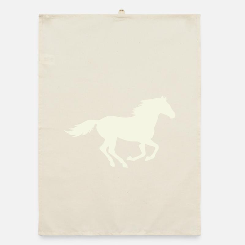 Silhouette de l’étalon sauteur Torchon bio