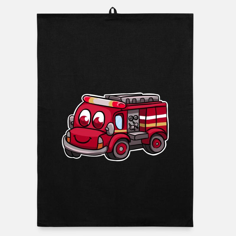 Camions de pompiers Torchon bio