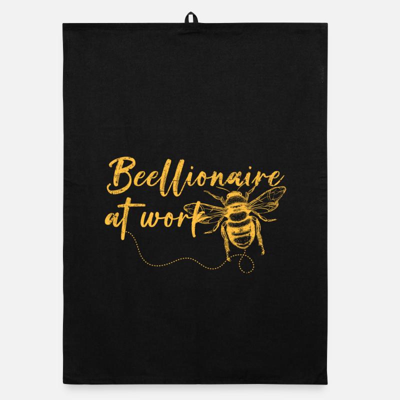 Beellionaire at Work Organic dish towel