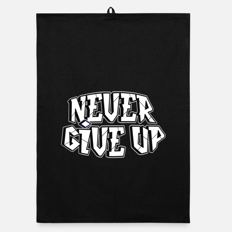 everything is possible, winner, fighter Organic dish towel