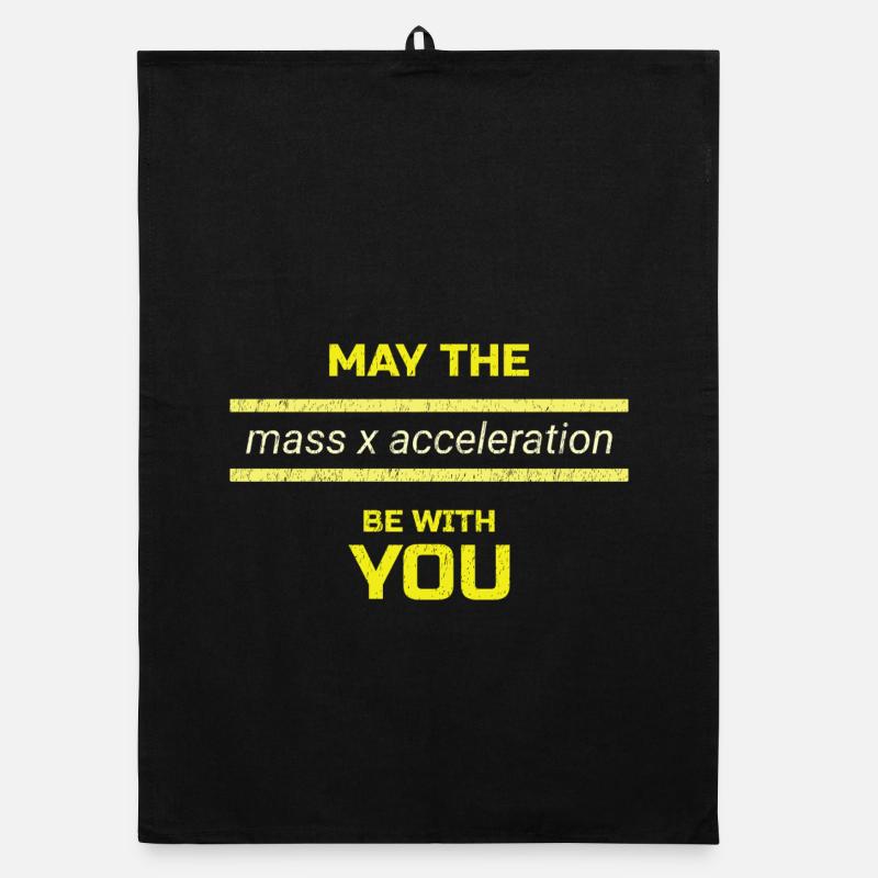 The Force is Strong with Physics Organic dish towel