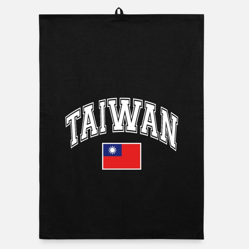 Drapeau de Taïwan Torchon bio