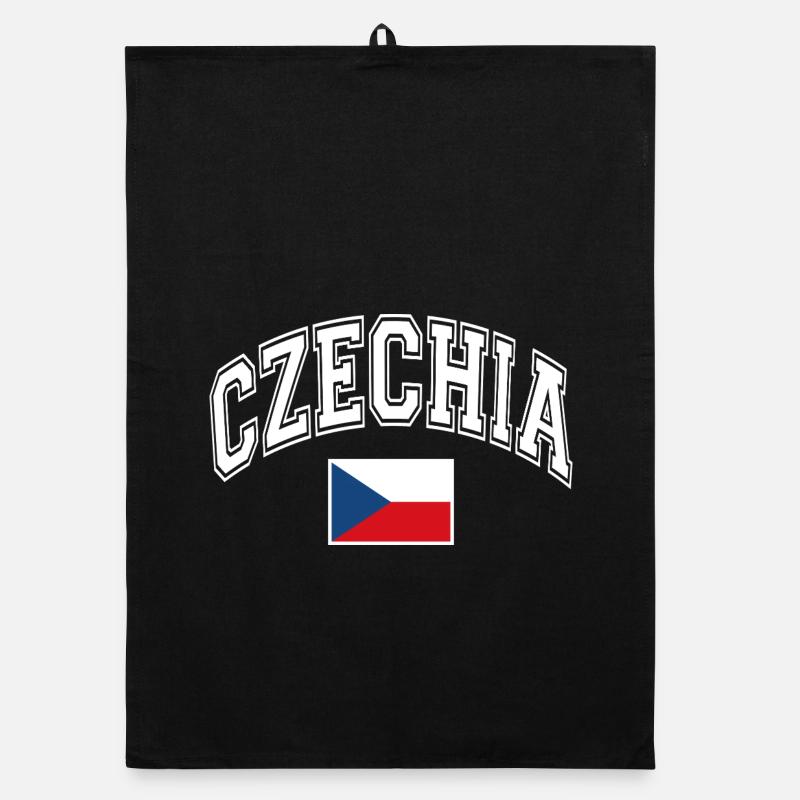 Drapeau de la République tchèque Torchon bio