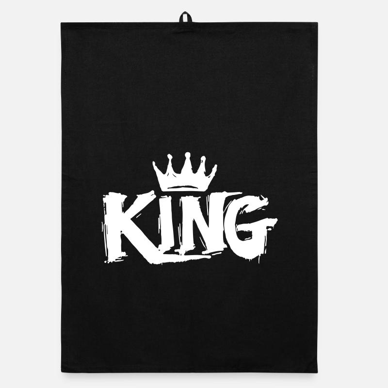 Lettrage King Graffiti Torchon bio