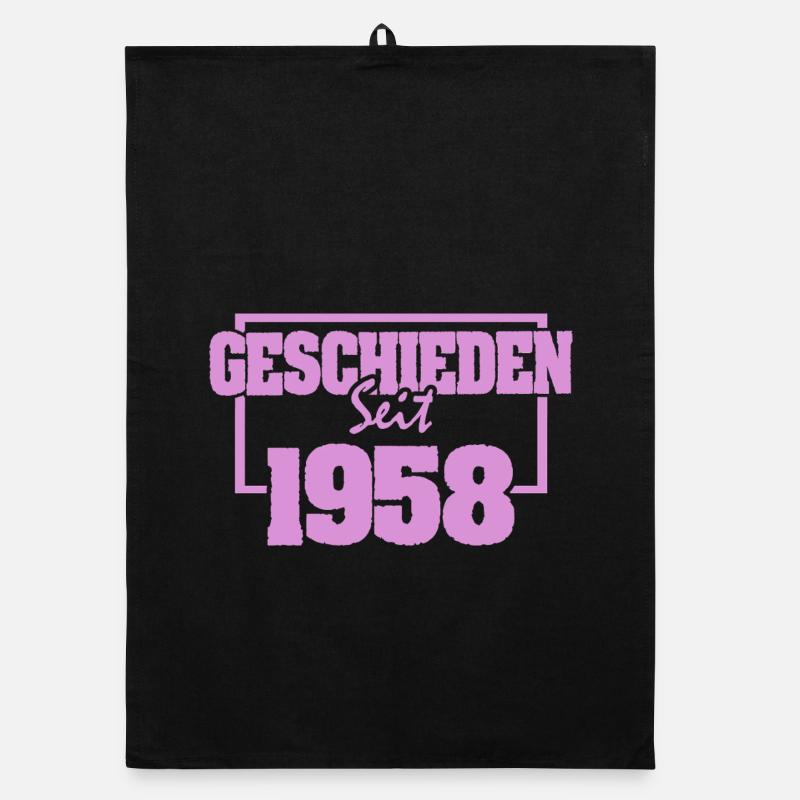 Ehe 1958 Organic Geschirrtuch
