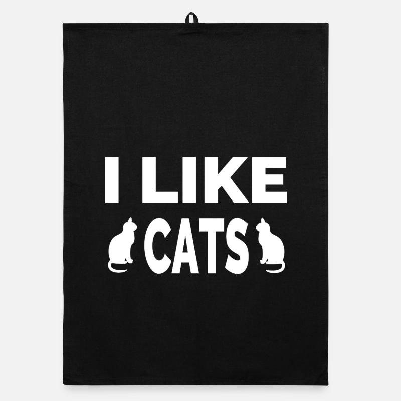 feline Organic dish towel