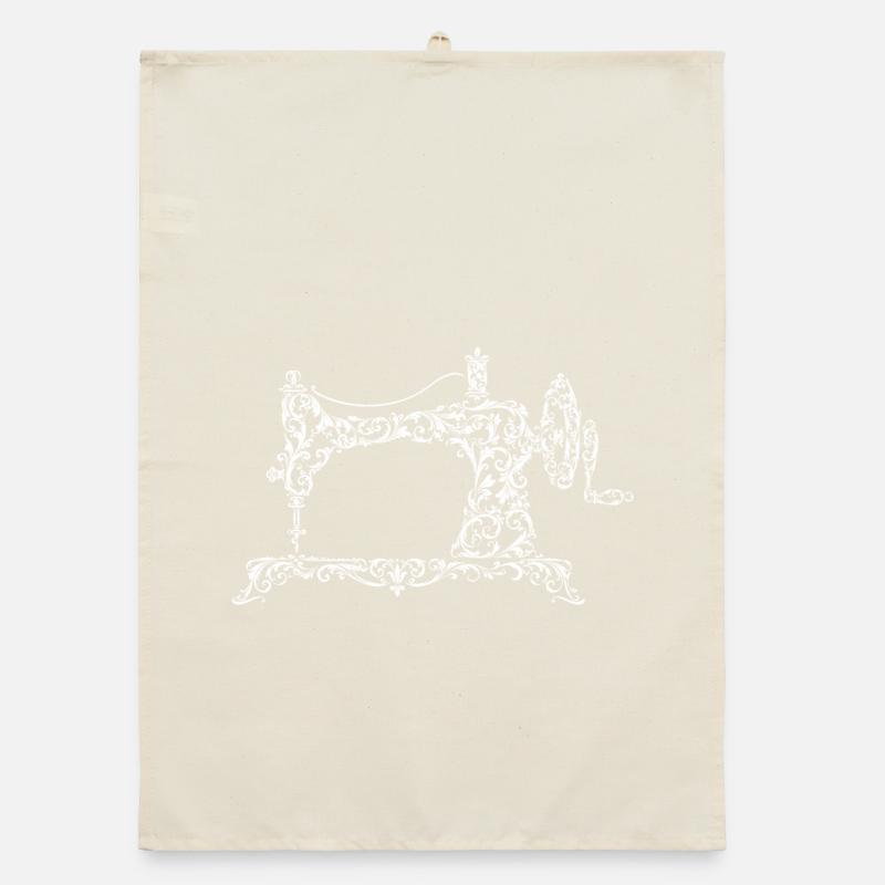 sewing machine Organic dish towel