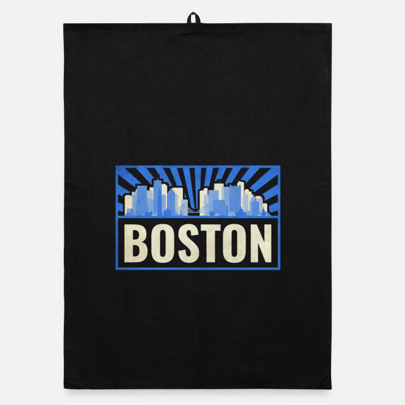 Boston États-Unis Torchon bio