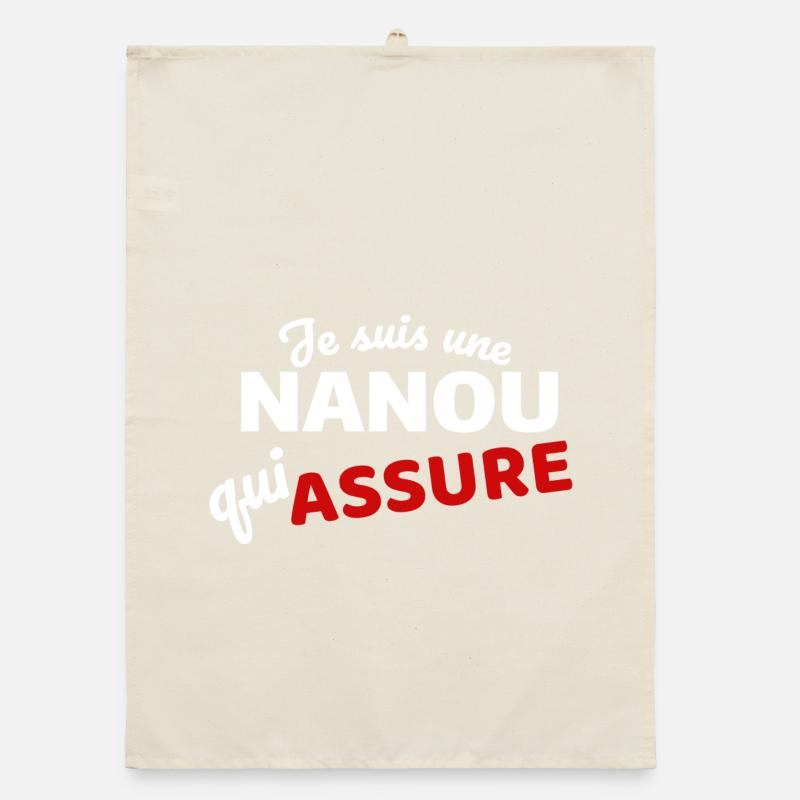 Ich bin ein Nanou, der liefert Organic Geschirrtuch