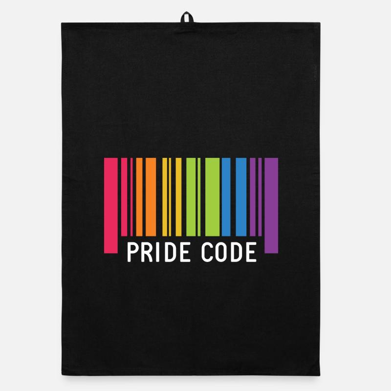Mois de la fierté LGBT - Code de la fierté Torchon bio