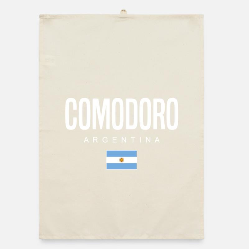 Comodoro Argentinien Argentinier Organic Geschirrtuch