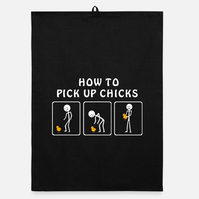 Comment ramasser des poussins Torchon bio