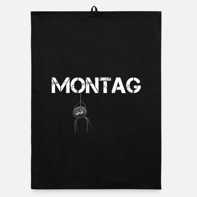 Montags Spinne Organic Geschirrtuch