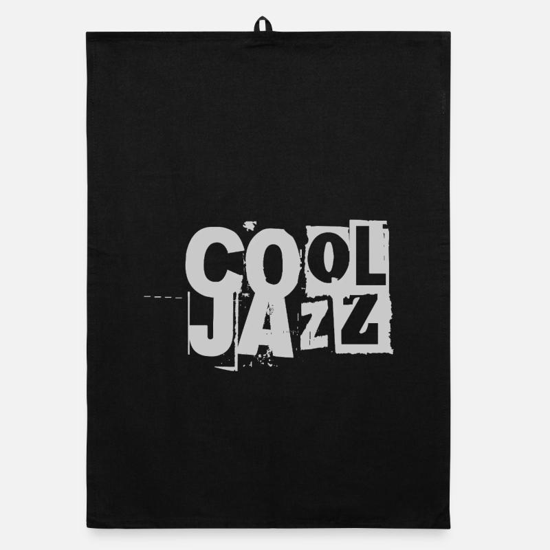 Cool Gazz Distressed Typography Organic dish towel