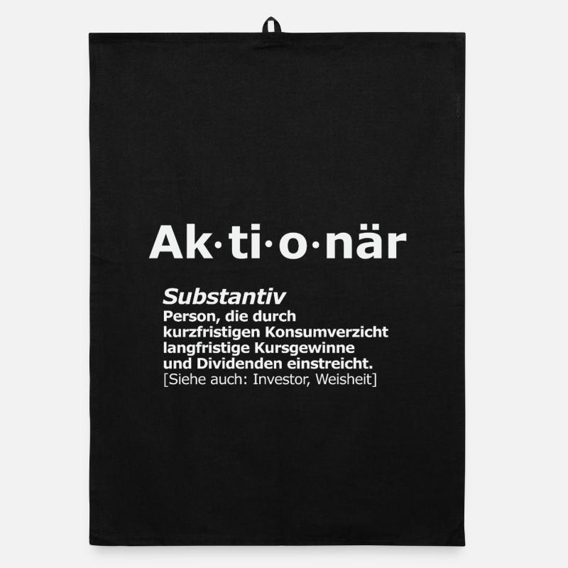 Shareholder funny definition Organic dish towel