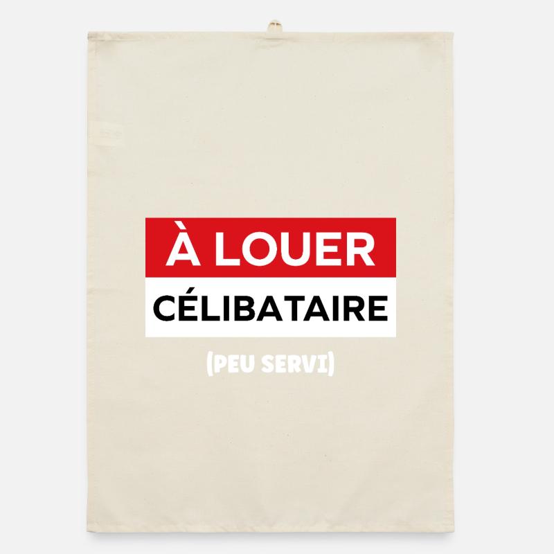 célibataire Torchon bio