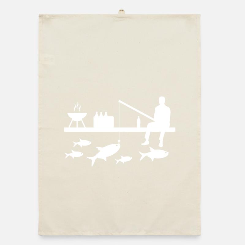 Angling Organic dish towel